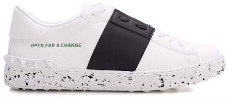 Order Valentino Open Sneaker 'Open For A Change - White Black' XY2S0830-PUD-A01