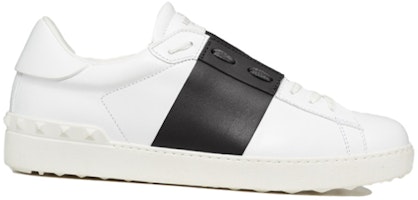 华伦天奴开口运动鞋‘黑白配色’ UY2S0830BLU-A01 Order 华伦天奴开口运动鞋‘黑白配色’ UY2S0830BLU-A01