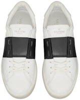 华伦天奴开口运动鞋‘黑白配色’ UY2S0830BLU-A01 Shop 华伦天奴开口运动鞋‘黑白配色’ UY2S0830BLU-A01