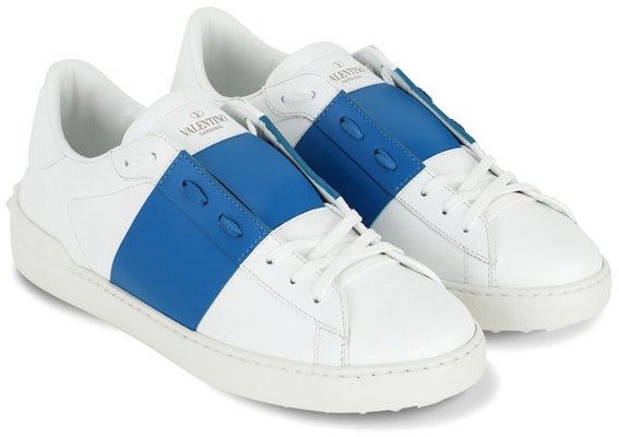 Valentino Open Sneaker 'White Blue' UY2S0830-BLU-46P Lookbook Valentino Open Sneaker 'White Blue' UY2S0830-BLU-46P