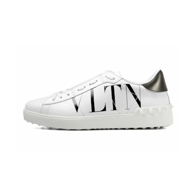 Valentino Open Vltn 'White Leather'