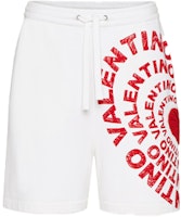 Valentino 七夕限量版 FW21 愛心印花白色百慕達短褲 WV3MD03F7SCA33 Order Valentino 七夕限量版 FW21 愛心印花白色百慕達短褲 WV3MD03F7SCA33
