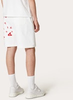 Valentino 七夕限量版 FW21 愛心印花白色百慕達短褲 WV3MD03F7SCA33 Purchase Valentino 七夕限量版 FW21 愛心印花白色百慕達短褲 WV3MD03F7SCA33