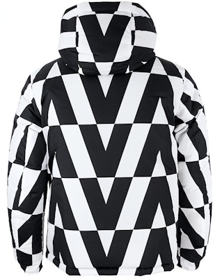 Chaqueta Reversible Valentino de Plumas para Hombre - Negro/Blanco. WV0CNA337WPT26 Lookbook Chaqueta Reversible Valentino de Plumas para Hombre - Negro/Blanco. WV0CNA337WPT26