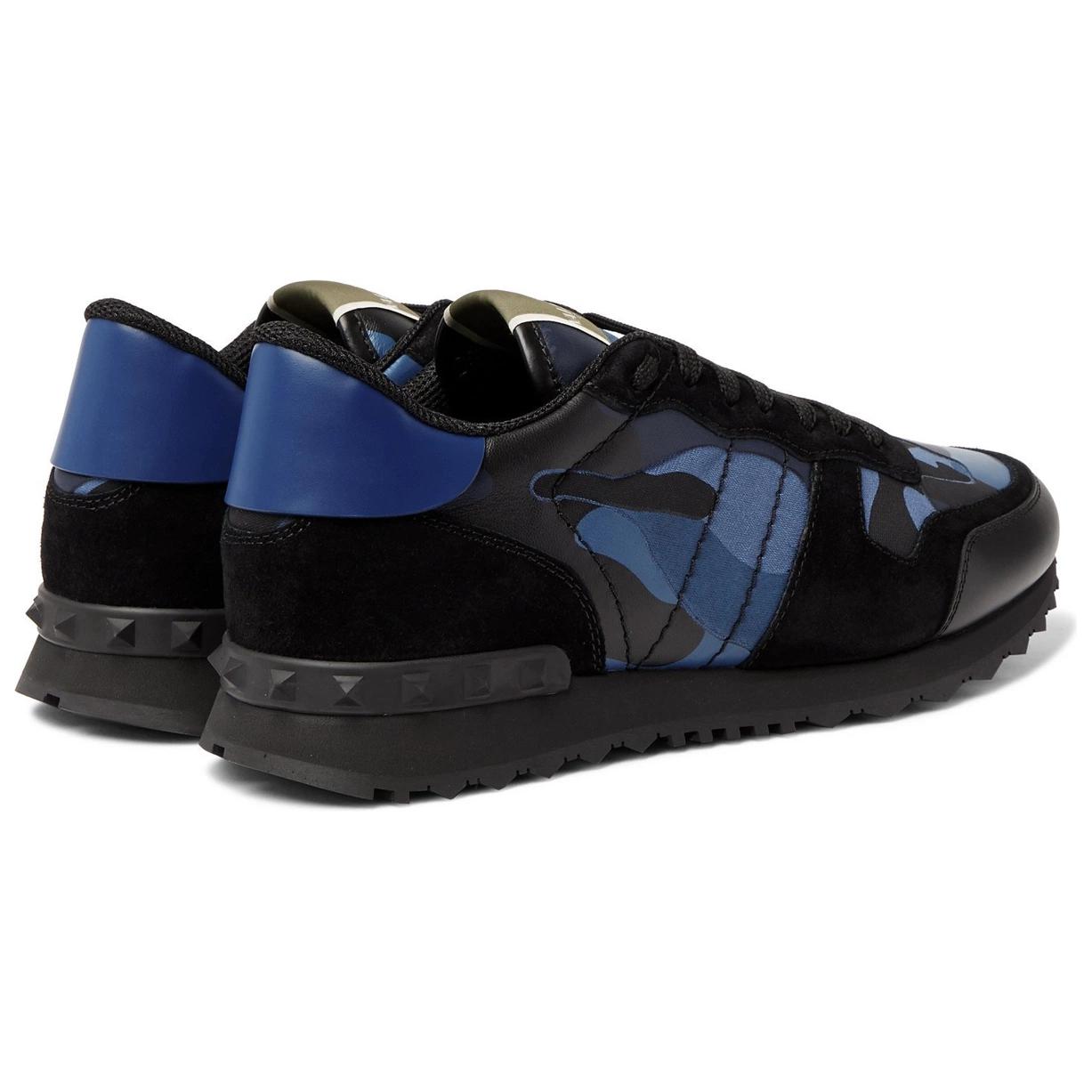 Shop 발렌티노 락러너 블랙/블루 (Balentino Rakeoneo Beullaeg/Beullu) VY0S0723TCCGS5