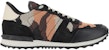 Valentino Rockrunner 'Hitam Krim Camo' 2Y0S0723-QRK-MS2