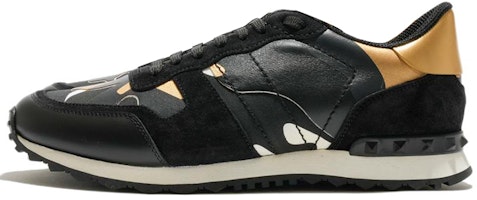 Valentino Rockrunner 'Black Gold Camo' WY0S0723-GYE-GG1 Valentino Rockrunner 'Black Gold Camo' WY0S0723-GYE-GG1