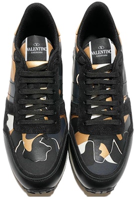 Valentino Rockrunner 'Black Gold Camo' WY0S0723-GYE-GG1 Shop Valentino Rockrunner 'Black Gold Camo' WY0S0723-GYE-GG1