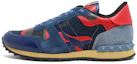 Buy 발렌티노 락러너 카모 블루레드 (Valentino Rockrunner Camo Blue Red) SY2S0723-TCC-PL4