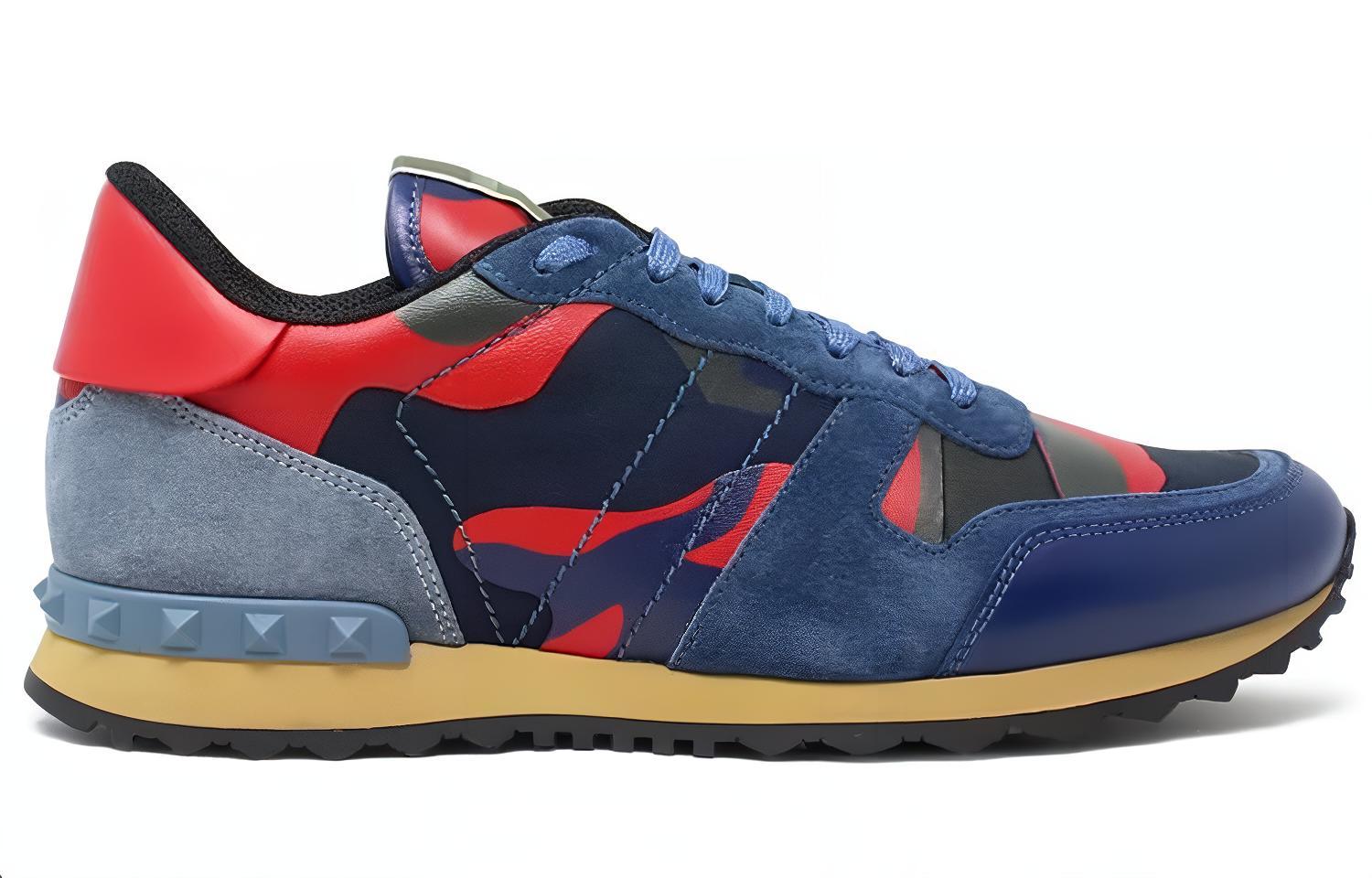 Valentino Rockrunner 'Camo - Marine Blue Red' 圖 2