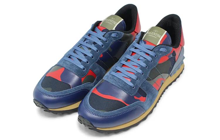 Purchase 발렌티노 락러너 카모 블루레드 (Valentino Rockrunner Camo Blue Red) SY2S0723-TCC-PL4