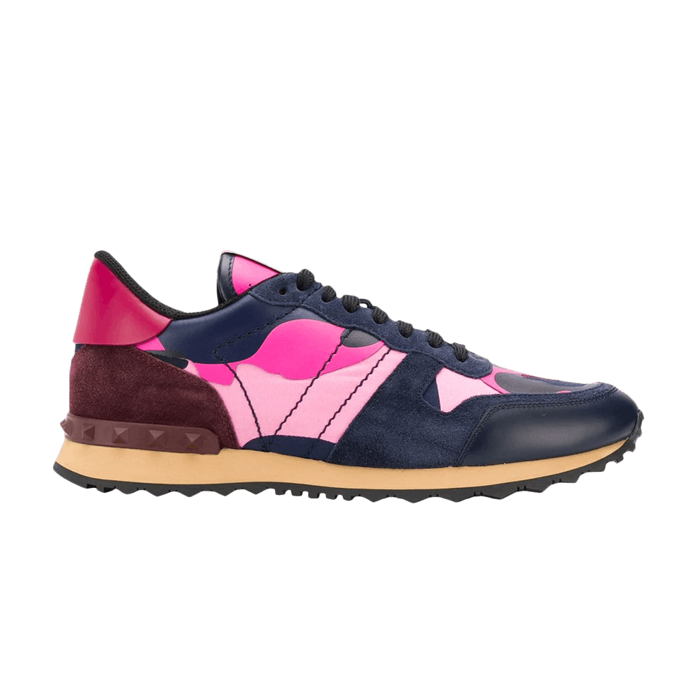 Valentino Rockrunner 'Camouflage Navy Pink'