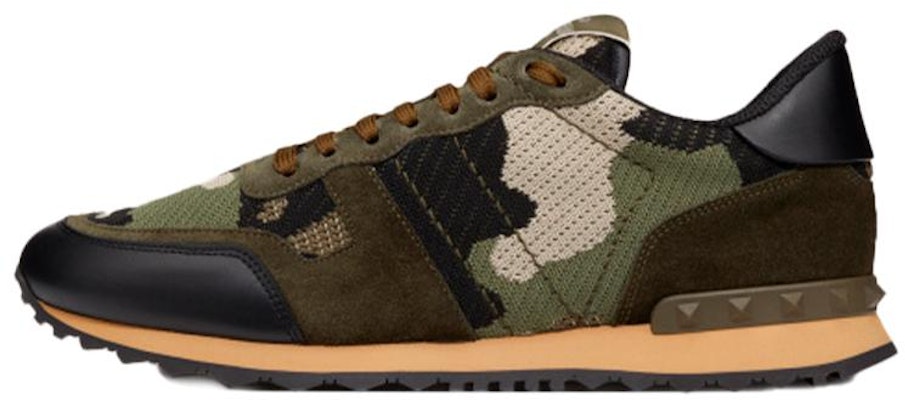 Valentino華倫天奴 Rockrunner 網格布 低幫 運動休閒鞋 男款 綠迷彩 Buy Valentino華倫天奴 Rockrunner 網格布 低幫 運動休閒鞋 男款 綠迷彩