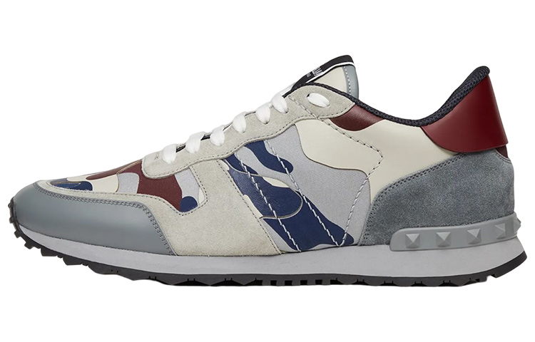 Valentino Rockrunner 'Red Grey Camo'