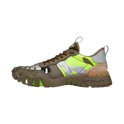 Valentino Rockrunner Plus 'Camo - Lime'