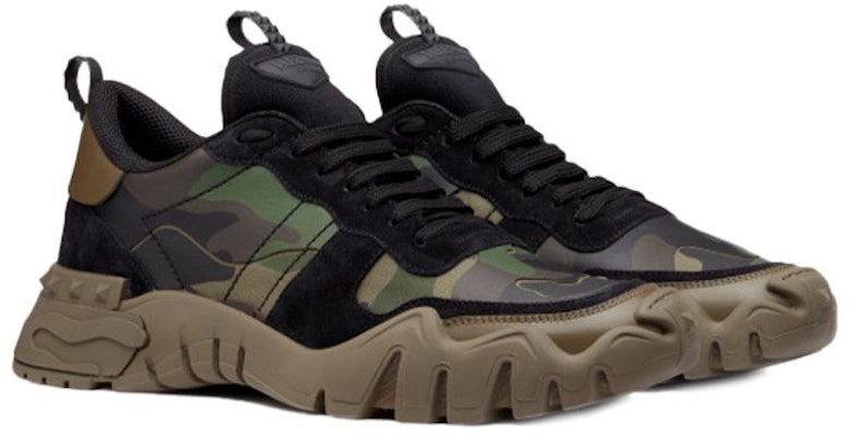 Valentino Rockrunner Plus 'Camo - Verde Militar' TY0S0C88-DRN-34Q Lookbook Valentino Rockrunner Plus 'Camo - Verde Militar' TY0S0C88-DRN-34Q