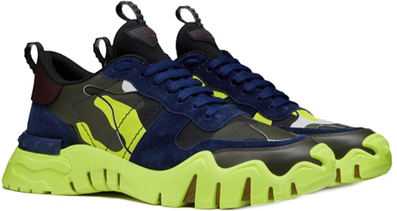 Valentino Rockrunner Plus 'Camo - Kuning' UY2S0C88-NPG-55Y Lookbook Valentino Rockrunner Plus 'Camo - Kuning' UY2S0C88-NPG-55Y