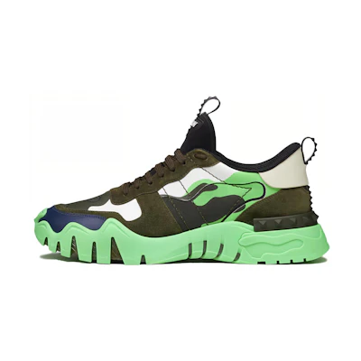 Valentino Rockrunner Plus 'Green Fluorescent Camo'