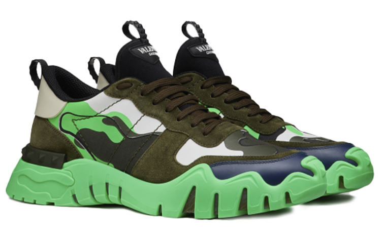 Valentino Rockrunner Plus 'Green Fluorescent Camo' 圖 3