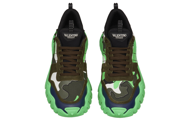 Valentino Rockrunner Plus 'Green Fluorescent Camo' 圖 4