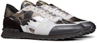 Lookbook Valentino Rockrunner Rockstud Lace 'Kelabu Hitam Camo' RY2S0723XVU-IJ7