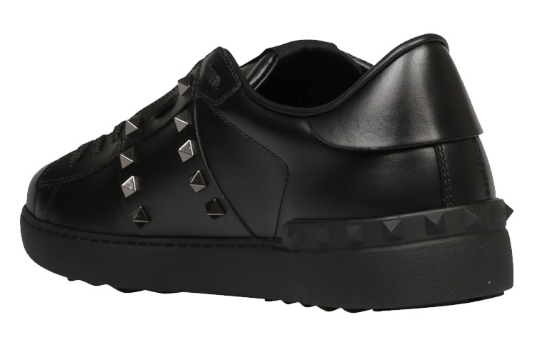 Valentino Rockstud 'Black Low-Top Sneaker' 圖 4