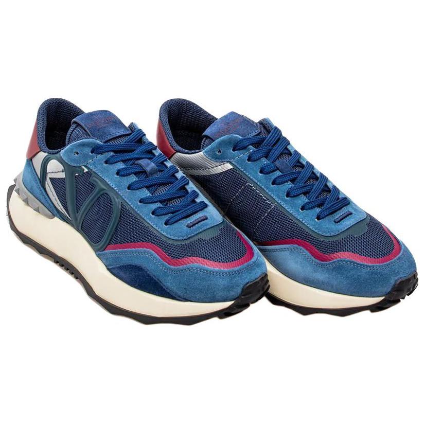 Valentino Rockstud Low 'Blue Logo' 圖 3