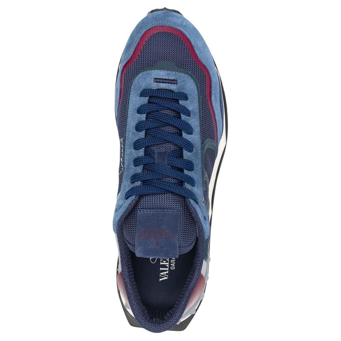 Valentino Rockstud Low 'Blue Logo' 圖 5