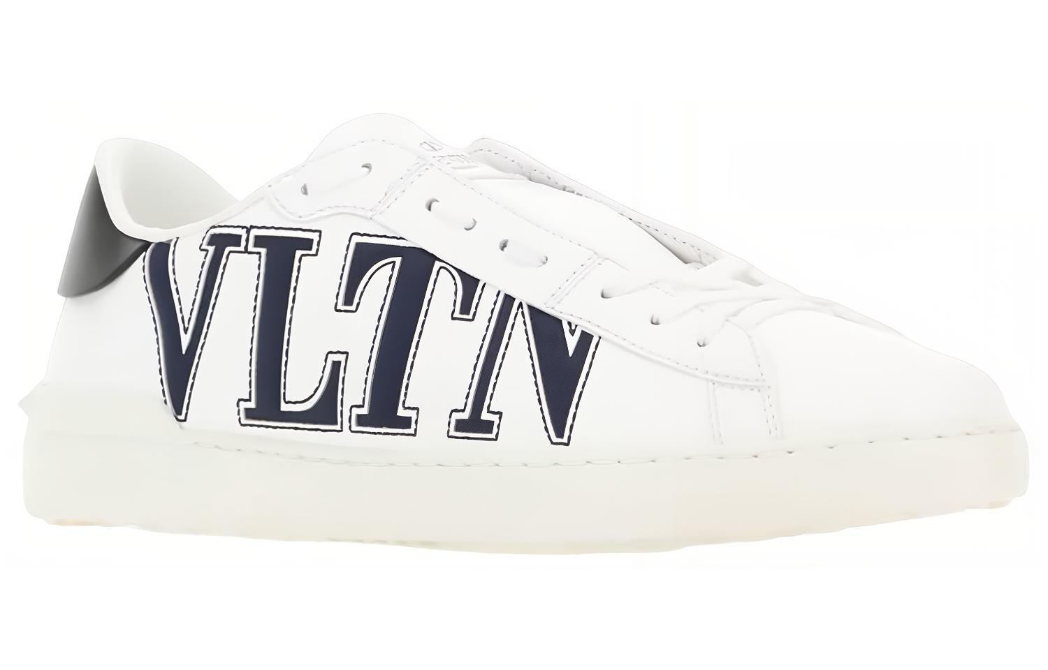 Valentino Rockstud Low Top 'White Black' 圖 3