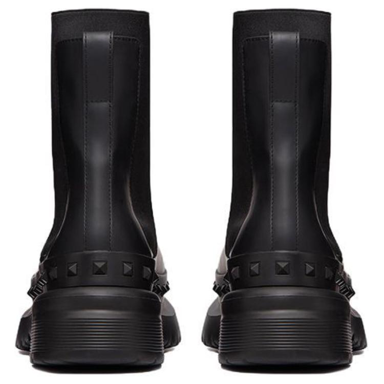 Purchase Valentino 经典铆钉M-Way黑色踝靴 3Y2S0H33-GZZ-0NO