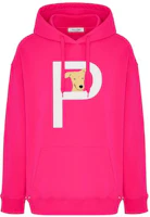 Valentino Rockstud Pet Print Hoodie Unisex ZVPMFC5588N279 Valentino Rockstud Pet Print Hoodie Unisex ZVPMFC5588N279