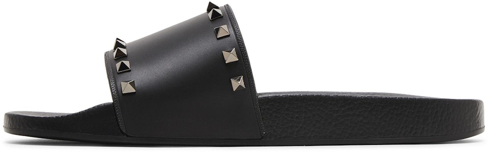 Sandalia Valentino Rockstud de Goma 'Negra'. XY2S0873JGC-0NO Lookbook Sandalia Valentino Rockstud de Goma 'Negra'. XY2S0873JGC-0NO