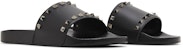 Valentino Rockstud Selipar Getah 'Hitam' XY2S0873JGC-0NO