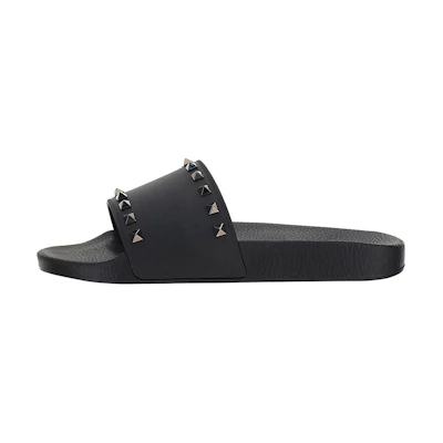 Valentino Rockstud Slide 'Black'