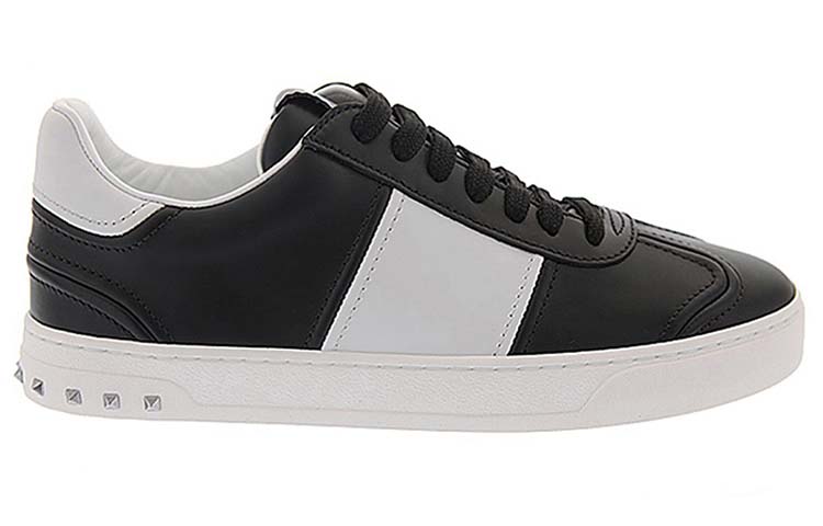 Valentino Rockstud Sneaker 'Black and White' 圖 2