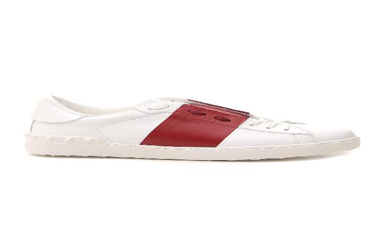 Valentino Rockstud Sneaker 'White/Black' 圖 2