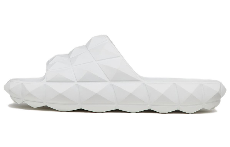 Valentino Roman Stud 'Turtle Rubber Sandal White'