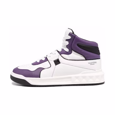 Valentino Roman Stud 'White Purple'