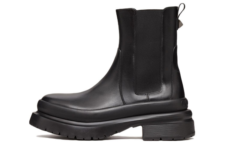 Valentino Roman Stud Chelsea Boot 'Black'