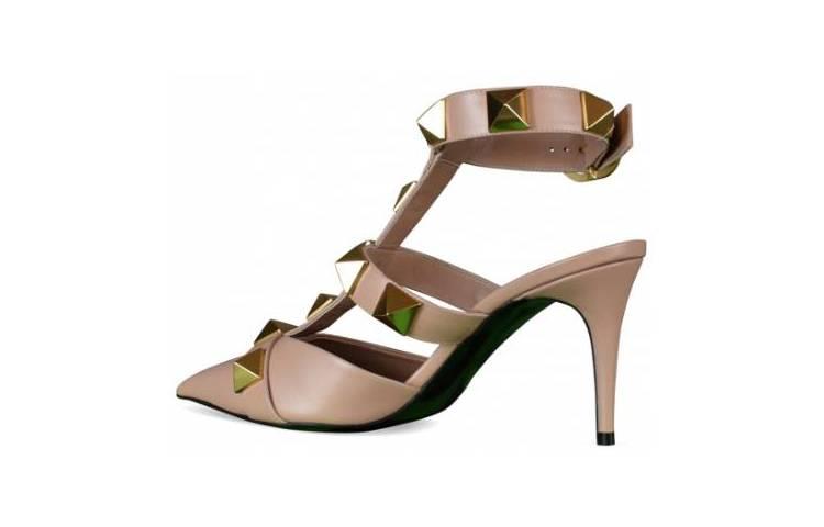 Order 羅馬鑽飾高跟鞋，粉色高跟鞋WS0CB2ZWMBEIGE880