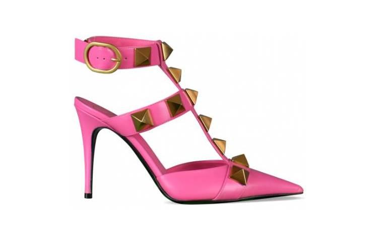 Valentino Roman Stud Pumps 'Rose' 圖 3