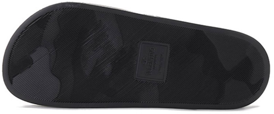 Valentino Selipar Getah 'Logo Cetakan Hitam dan Putih' VY2S0873SYE0NI Details for Valentino Selipar Getah 'Logo Cetakan Hitam dan Putih' VY2S0873SYE0NI