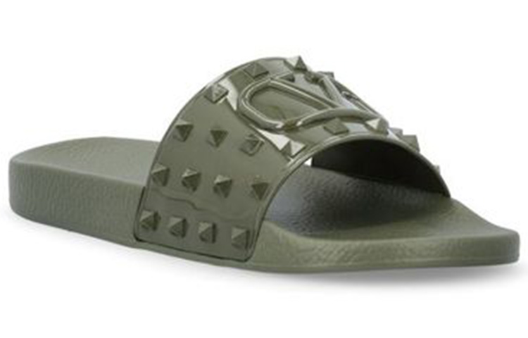 Valentino Slide 'Green Print' 圖 2