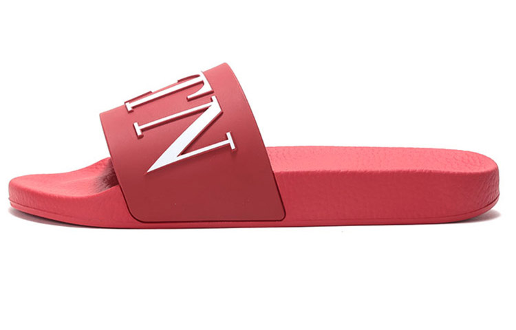 Valentino Slide 'Red Print Logo'