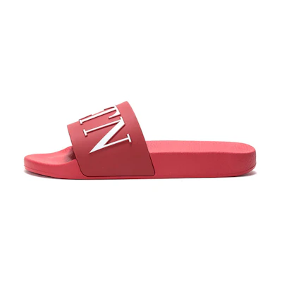 Valentino Slide 'Red Print Logo'