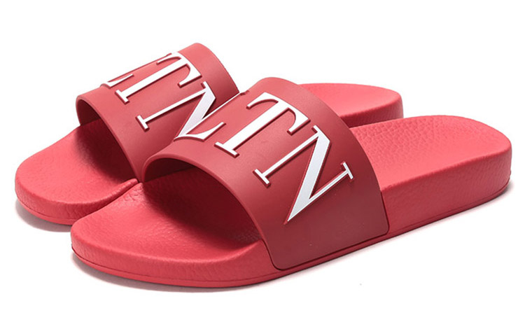 Valentino Slide 'Red Print Logo' 圖 3