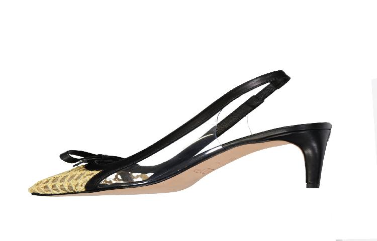 Valentino Slingback Pumps 'Black High Heels' 圖 3