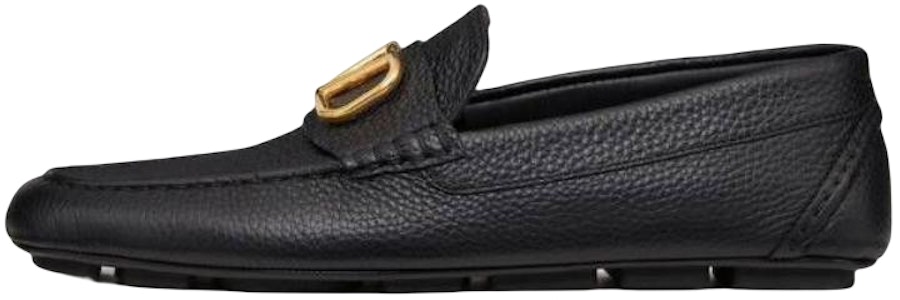 华伦天奴黑色皮革平底便鞋 2Y2S0G30YST0NO Buy 华伦天奴黑色皮革平底便鞋 2Y2S0G30YST0NO