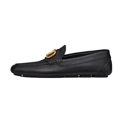 Valentino Slip-On 'Black Leather'