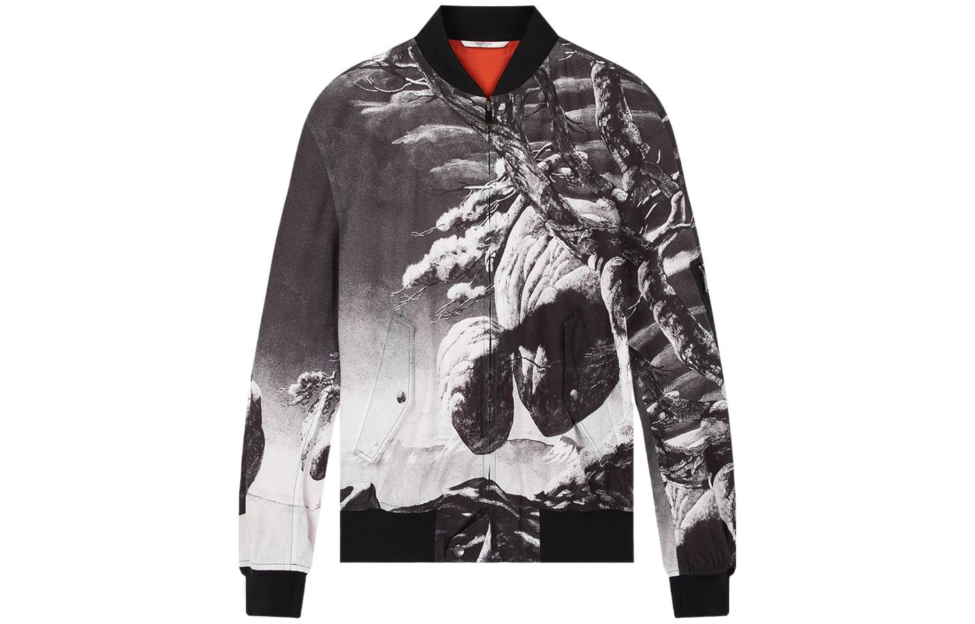 Order Valentino Jaket Lengan Panjang Zip-Up Cetakan Snow Scene Pelbagai Warna. TV0CIF156BT-37Y